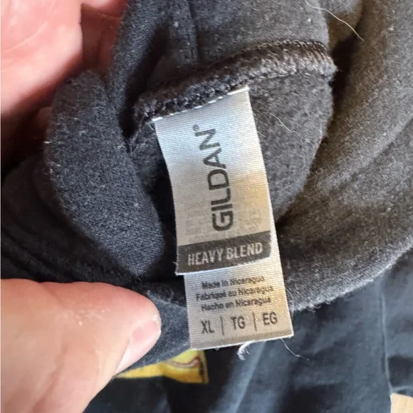 Men’s Custom Graphic Pizza Hoodie M/L - Picture 3 of 5